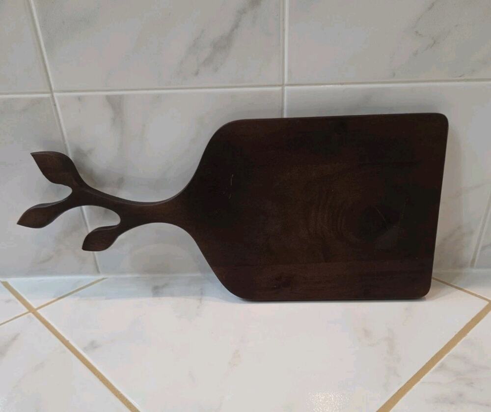 Creative Co-Op DF8040 Acacia Wood Cutting Cheese Charcuterie Board Branch...